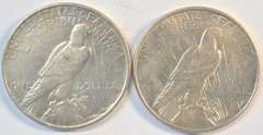 Better 1927-D & 1934-P Peace Silver Dollars. Key dates