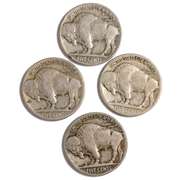 1916 D 1919 D 1925 S & 1926 S Buffalo Nickels