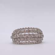 14kt White Gold Diamond Band