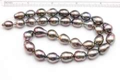 Graceful Natural Color Tahitian Pearls - 8.5-11.3mm