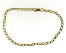 Simple Yellow Gold Gucci Link Bracelet