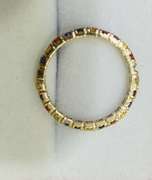 14kt Yellow Gold & Sapphire Band Ring
