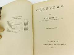 1867 Cranford, Collection of British Authors