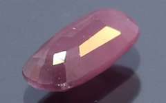 Unheated! 2.55ct enlongated oval cut Ruby