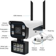 10 LED 1080P Wireless Security IP Camera