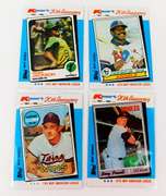 4 Topps 1982 MVP Baseball Cards
