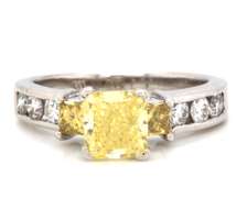 GIA certified 1.12 CT Diamond Ring