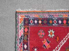 Handmade Turkish Rug 7.0x4.1