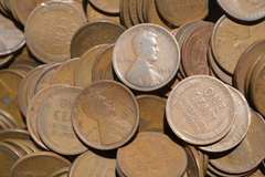 480 Teens Lincoln Head  Cent Lot