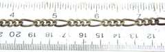 Sterling Silver Figaro Chain Necklace