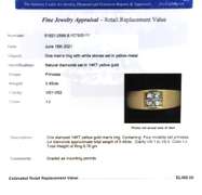 Attractive Yellow Gold Invisible Set Princess Cut Diamond Ring