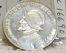 Panama 1970  1/2  Balboa PROOF Sil 400 fine