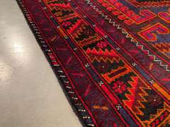 MAGNIFICENT AFGHAN RUG 4x6.8