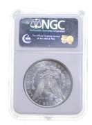 MS63 1883-O Morgan Silver Dollar - Graded NGC - Rainbow