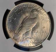 1925 MS64 Peace $ NGC
