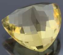Ravishing 10.90ct trillian cut Citrine