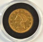 Scarce 1878 US $2.50 Liberty Gold Piece. Nice