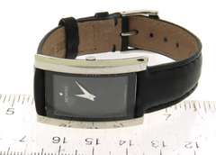 Movado Strap La Nouvelle on Black Leather Strap Watch