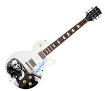 Ani Difranco Autographed Signed Graphics Photo Guitar ACOA