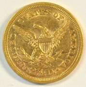 Scarce 1853 US $2.50 Liberty Gold Piece. Lustrous