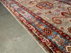 STUNNING FINE KAZAK  RUNNER 3'X19'.3"