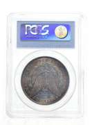 MS63 1886 Morgan Silver Dollar - Graded PCGS Irredescent Tone!