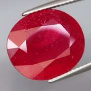 Substantial 13.33ct top blood red Ruby
