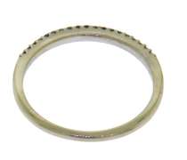 Elegant White Gold Diamond Band