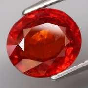 Rich 4.63ct red orange natural Garnet