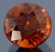 High fire 3.31ct Mandarin orange Hesonite Garnet