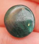 Amazing 7.33ct bi-color Grandidierite cabochon