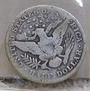 1915-S Barber Half, circ, nice