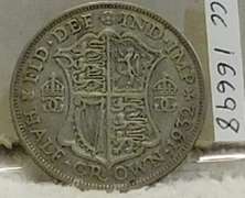 Great Brit, George V 1932 Sil Half Crown 500 fine