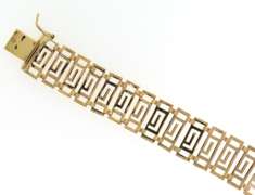 Wonderful 18kt Greek Key Bracelet