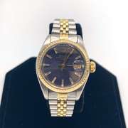 Ladies Two Tone Oyster Perpetual Watch