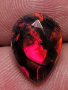 Outstanding 2.13ct high fire Welo black Opal