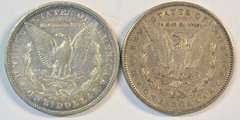 Scarcer 1891-O & 1900-S Morgan Silver Dollars