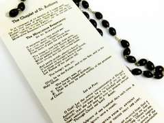 Vintage Chaplet of Saint Anthony