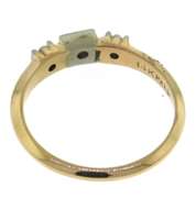 Special Yellow Gold Diamond Ring