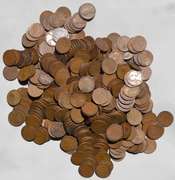 480 Teens Lincoln Head  Cent Lot