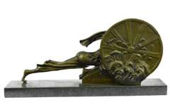 Nude Girl Bronze Sculpture