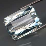 Magnificent! 16.01ct untreated platinum Aquamarine