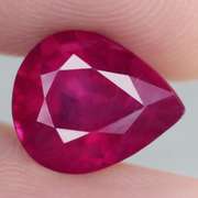 Glistening 5.68ct blood red Ruby
