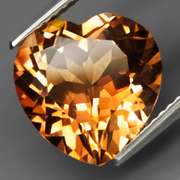 Outstanding 6.40ct clean Peach Champagne Topaz