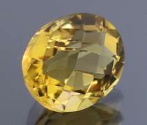 Exciting 3.88ct glittering checker top Citrine