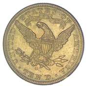 1892-O $10 Liberty Head Gold Eagle - OBV Cleaned