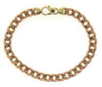 Chic 14kt RG Open Curb Link Bracelet