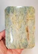 Beautifully marbled 2 1/2 pound untreated Aquamarine!
