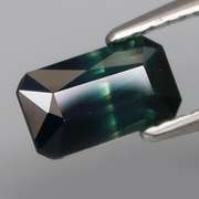 Heated only! 1.56ct scissor cut Sapphire