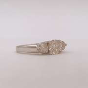 14kt Gold Diamond Engagement Ring